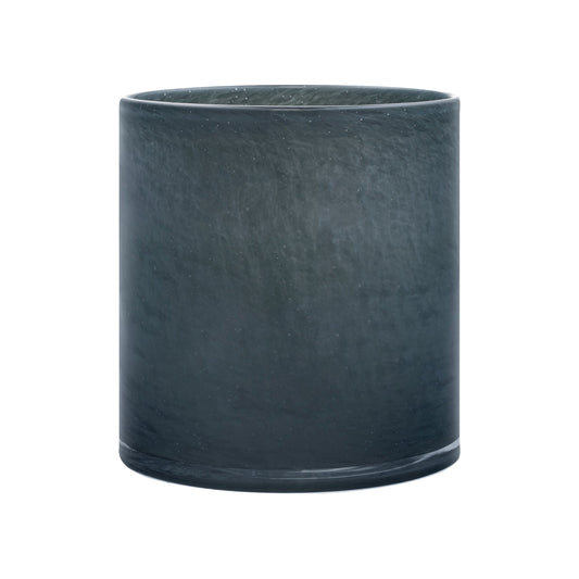 blomus Saga Hurricane Lamp Candle Holder Magnet Charcoal, Large 6.3" x 5.9"