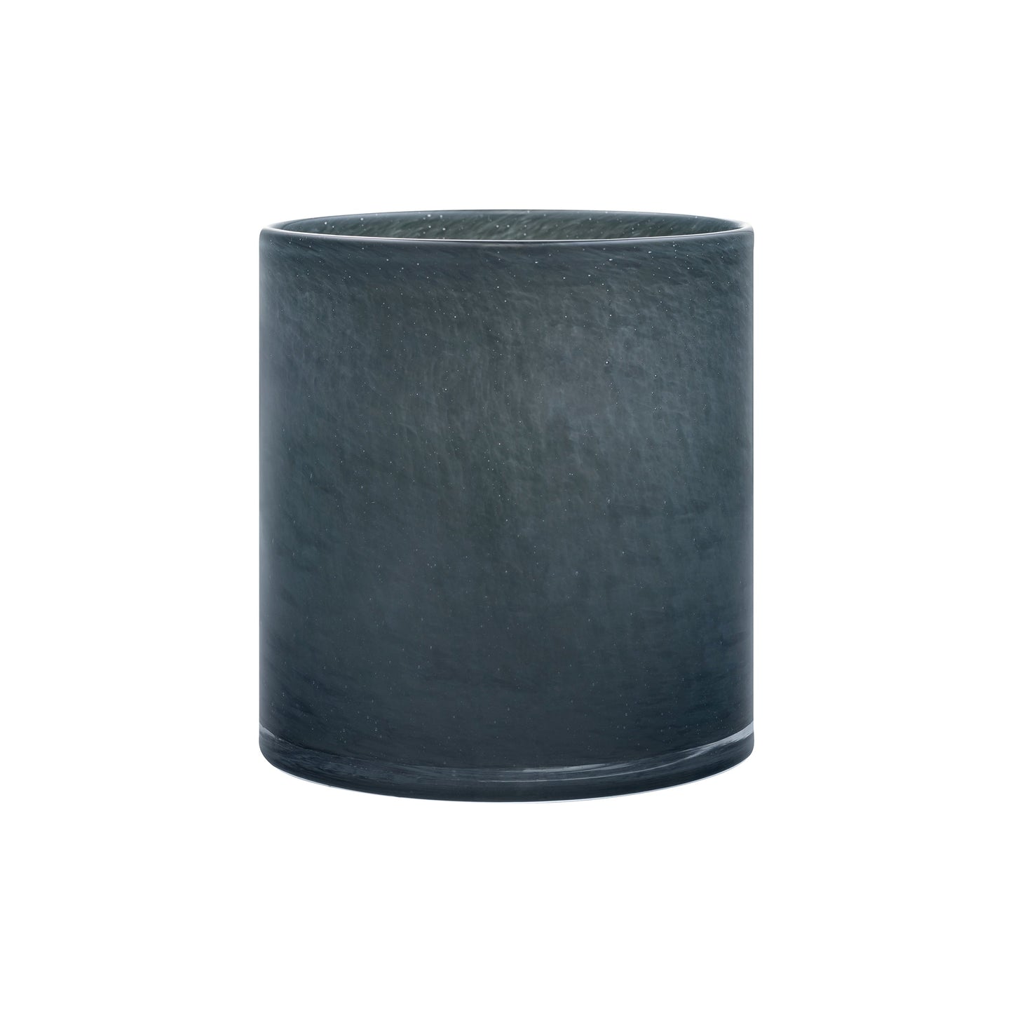 blomus Saga Hurricane Lamp Candle Holder Magnet Charcoal, Medium 4.7"
