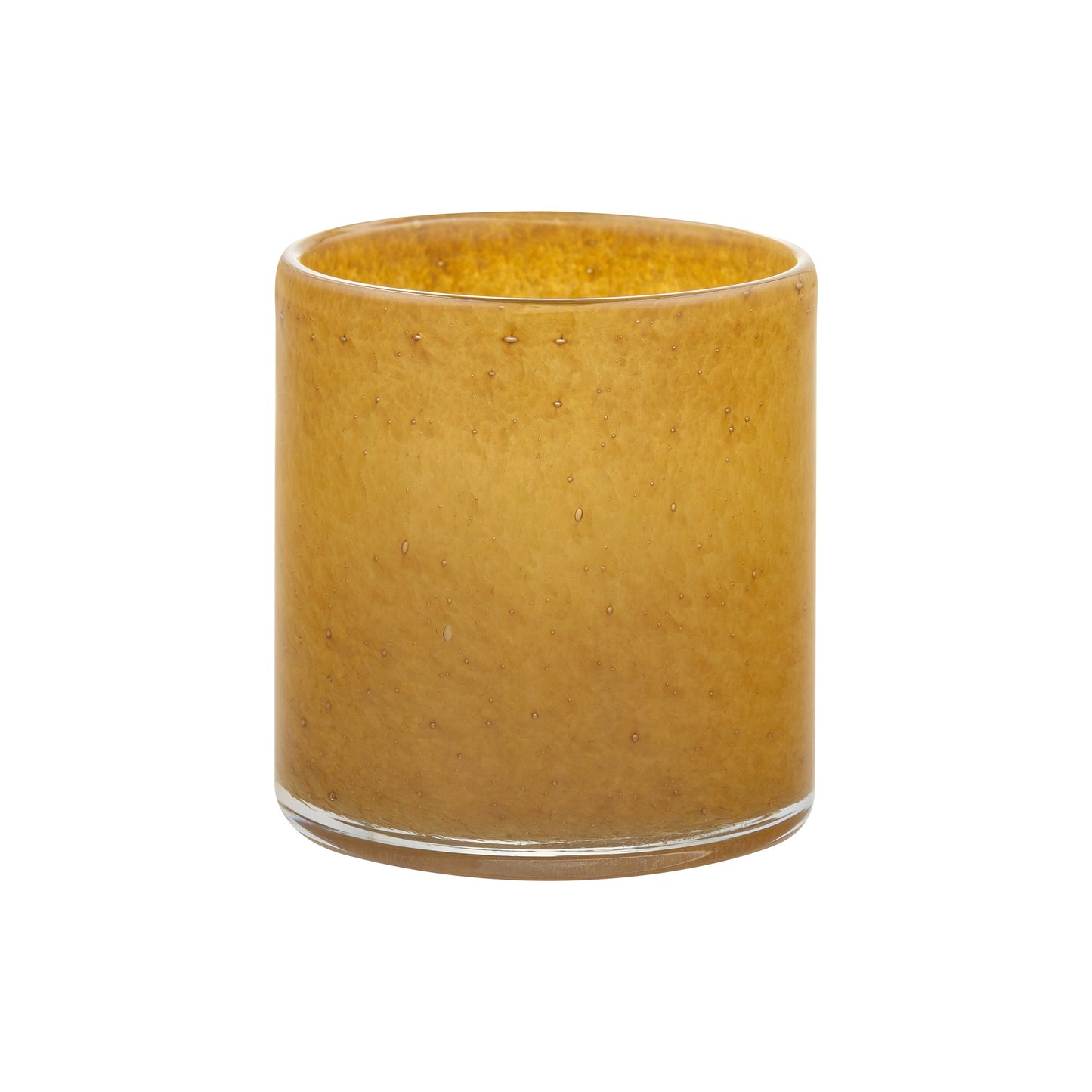 blomus Saga Hurricane Lamp Candle Holder Tan, Medium 4.7"