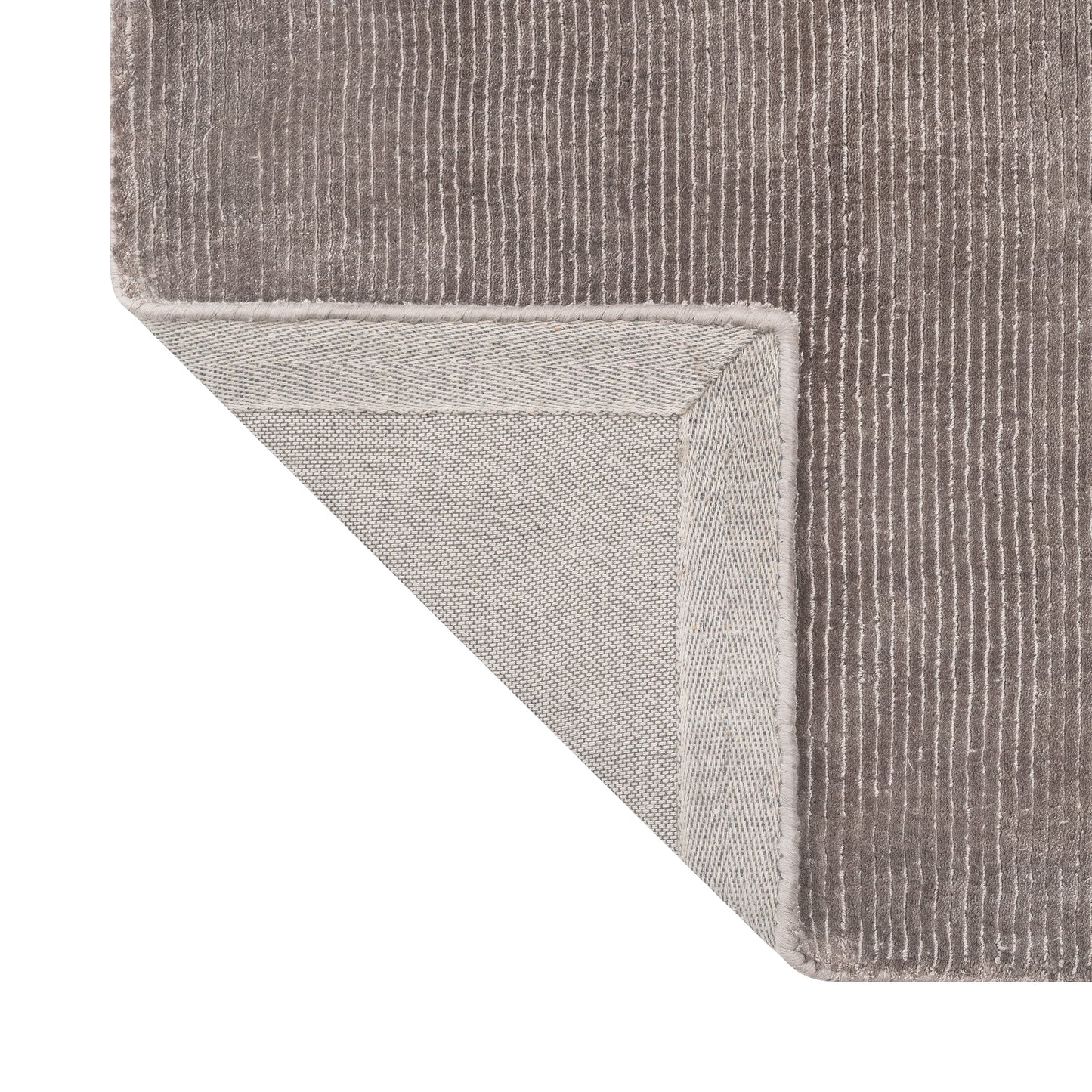blomus Visca Viscose Area Rug Taupe Medium 95" x 63"