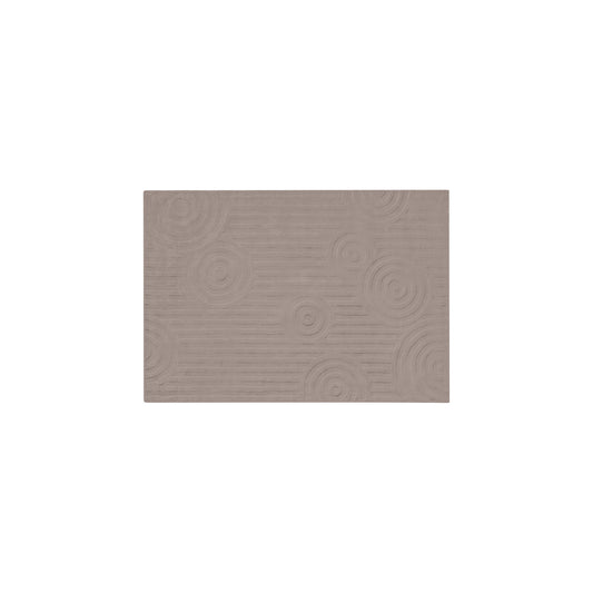 blomus Uzu Viscose Area Rug Taupe Small 79" x 55"