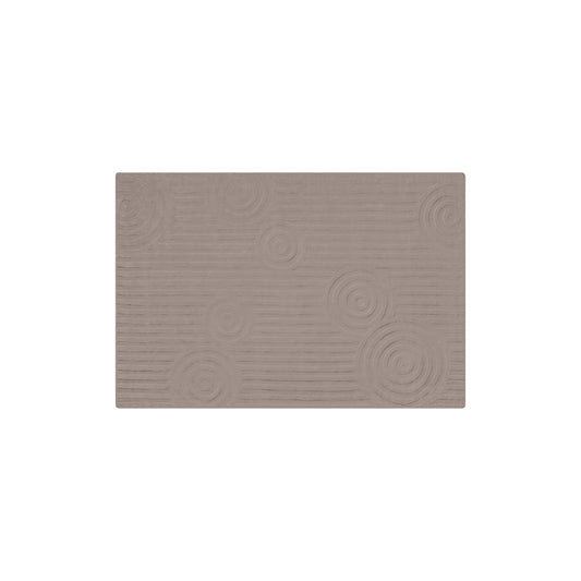 blomus Uzu Viscose Area Rug Taupe Medium 95" x 63"