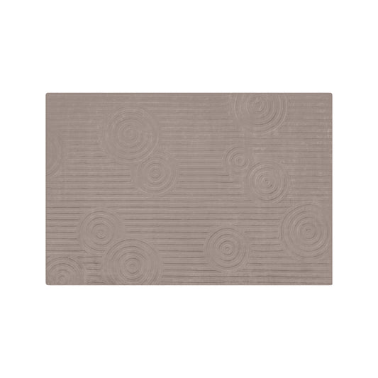 blomus Uzu Viscose Area Rug Taupe Large 118" x 79"