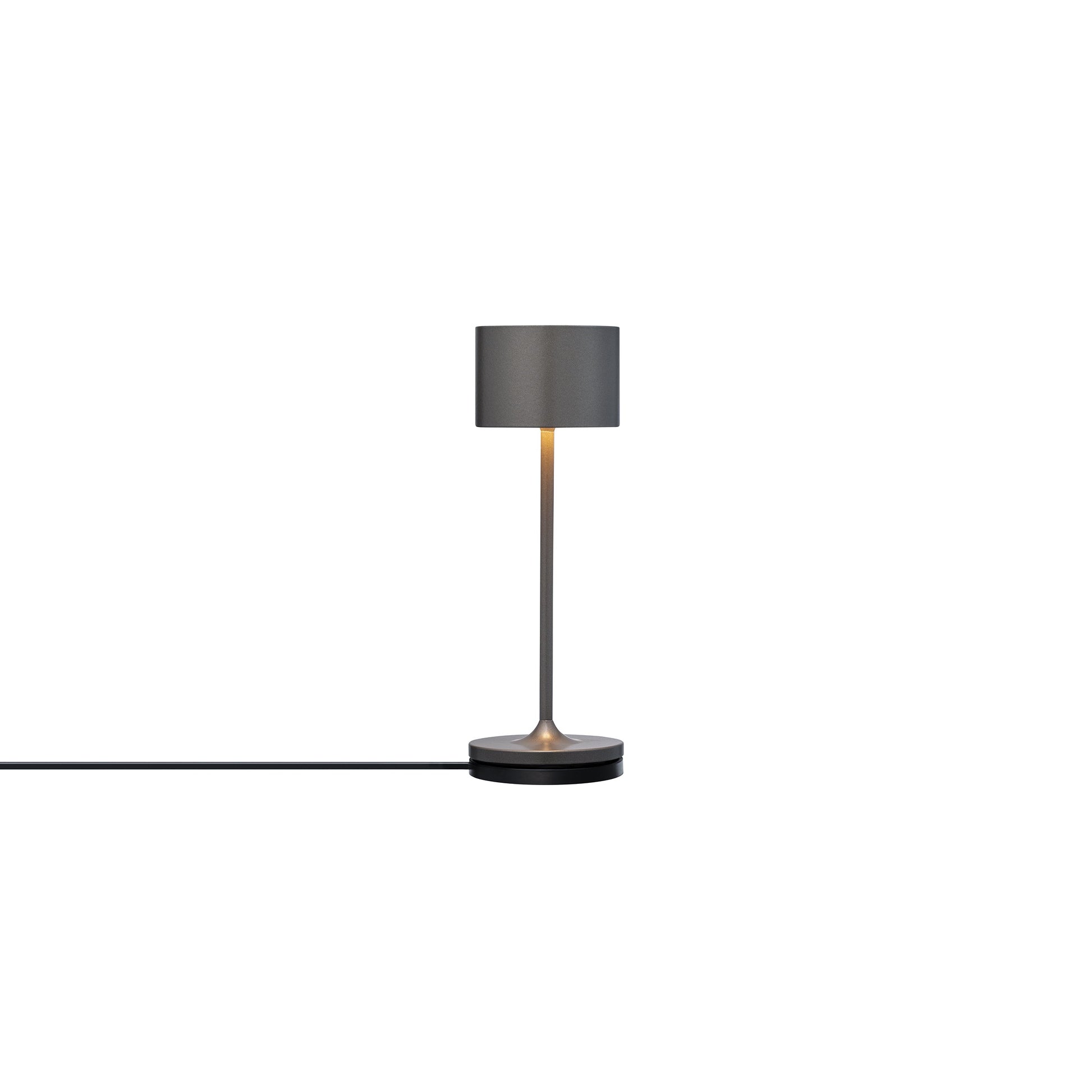 Farol Mobile Rechargeable Led Mini Lamp Metallic Finish Blomus 67050