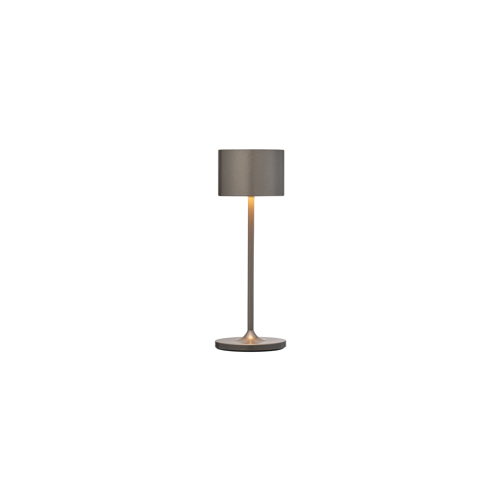 Farol Mobile Rechargeable Led Mini Lamp Metallic Finish Blomus 67049