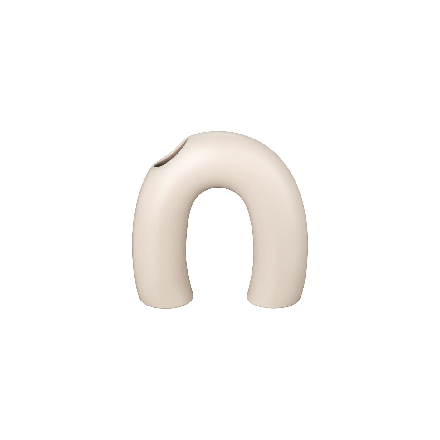 blomus Kagetsu Ceramic Vase Moonbeam Cream, Medium