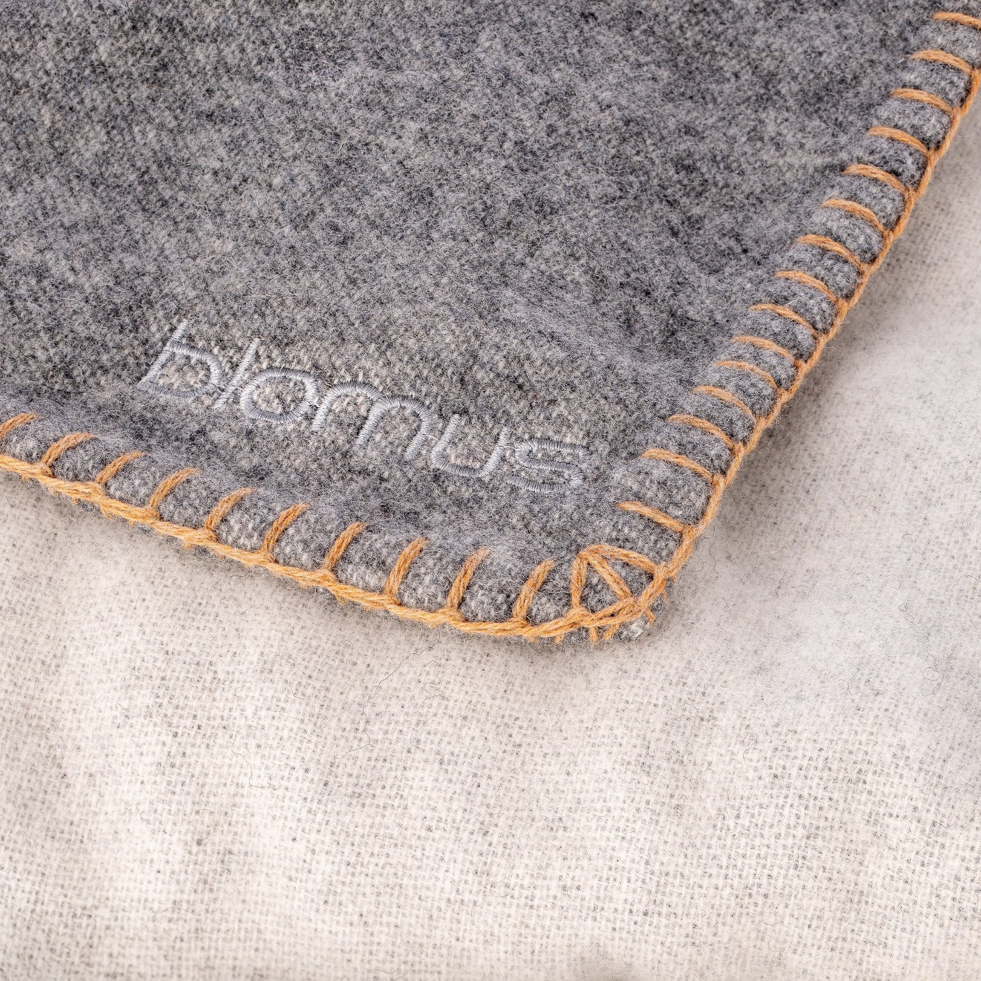 Ahwi Two Tone Wool Throw Blomus 67116