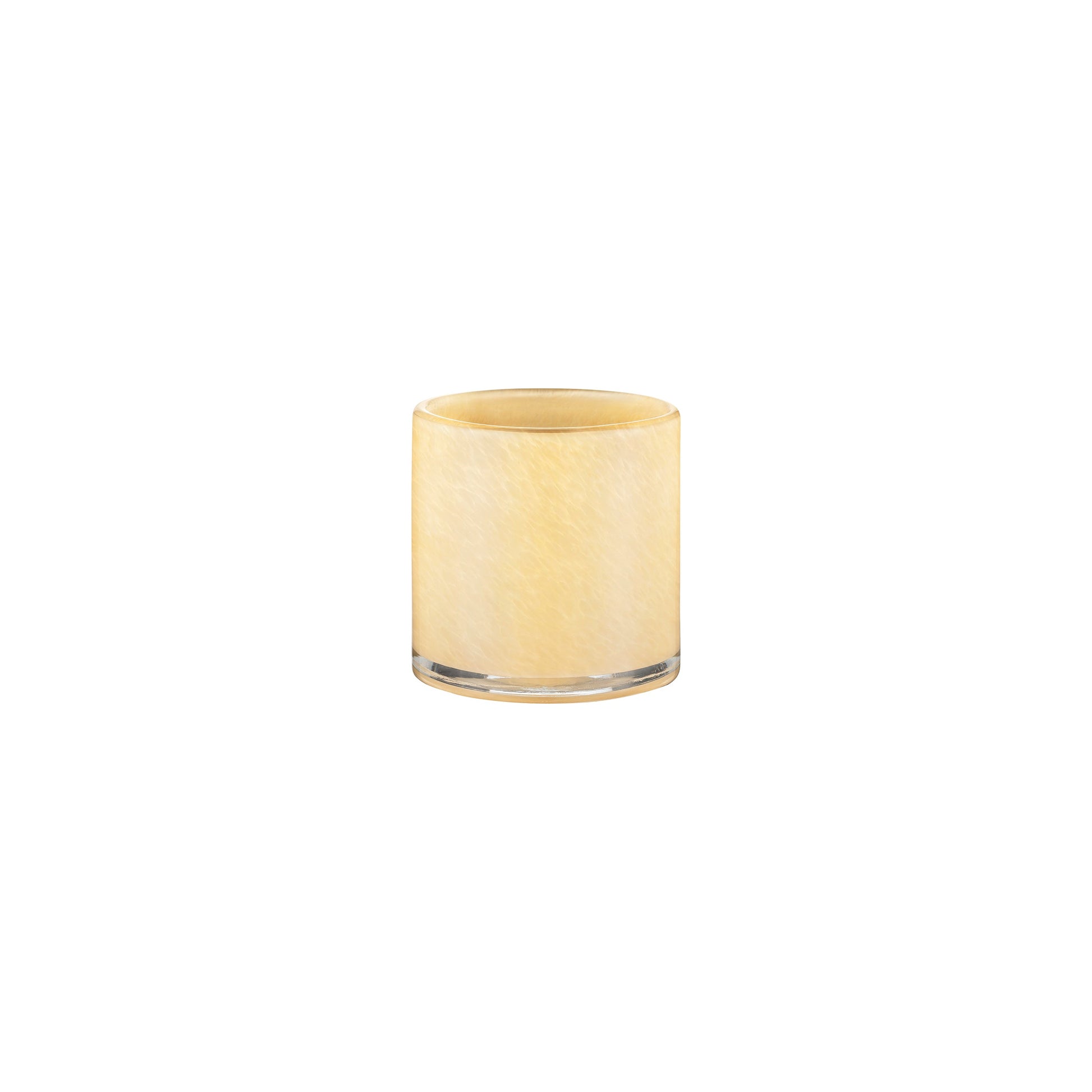 blomus Saga Hurricane Lamp Candle Holder Vanilla, Small 3.4" x 3.3"