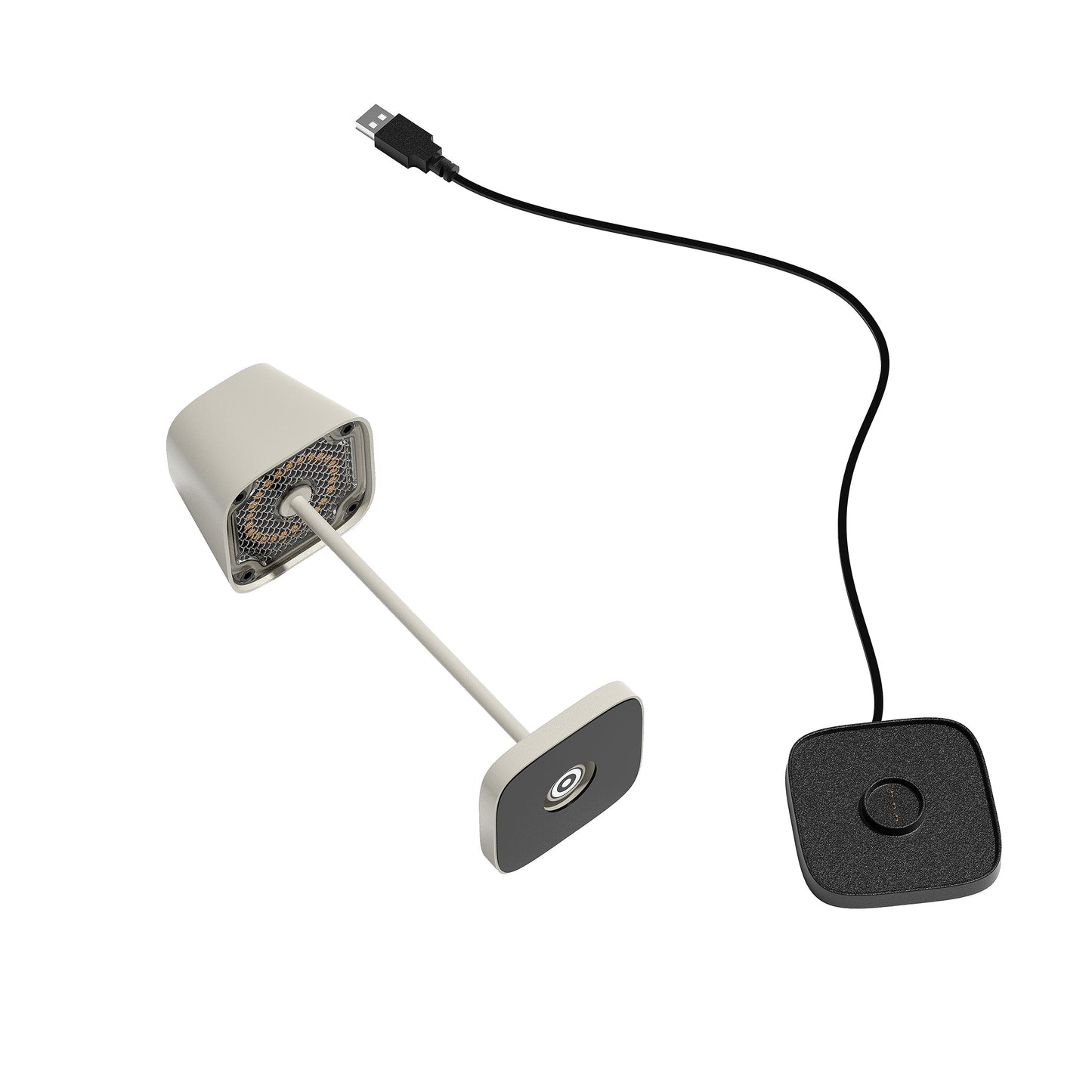 blomus Kodu Mobile Rechargeable LED Table Lamp Granite Grey