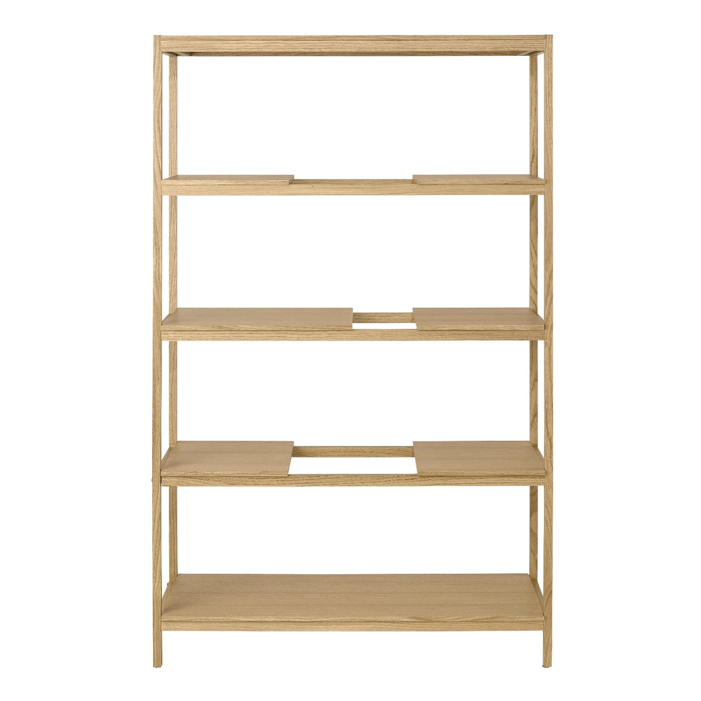 Sukoya Oak Shelving Unit 5 Shelf Blomus 67317