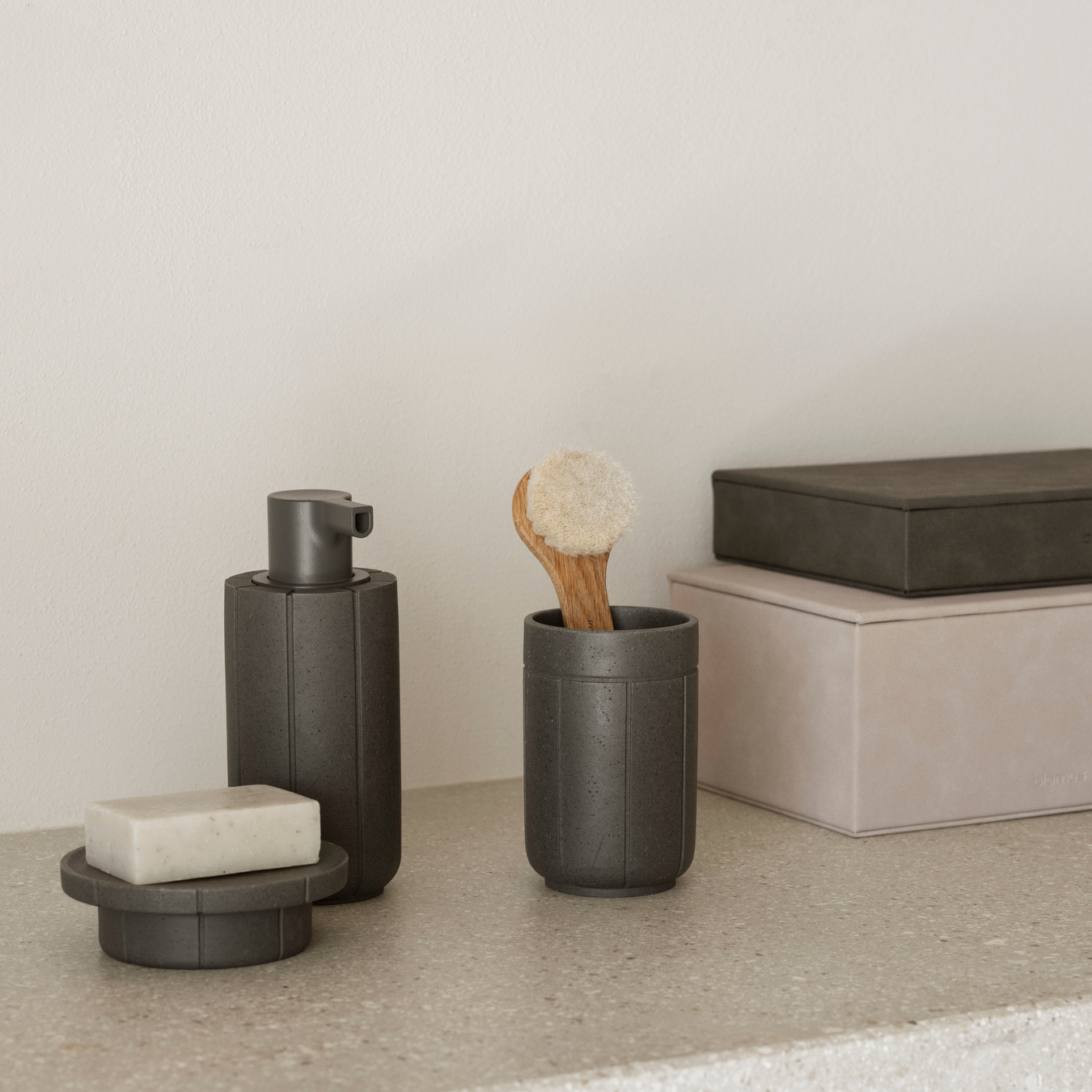 Sahla Faux Suede Jewelry Box Blomus 68321