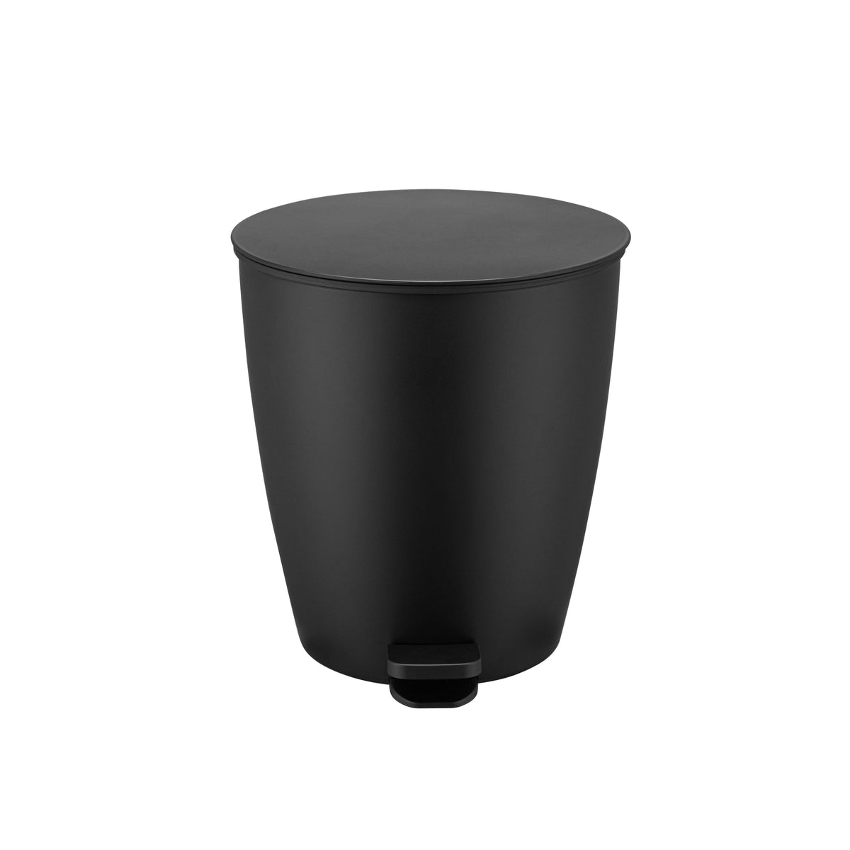 blomus AVA Soft-Close Pedal Bin, 3 Liter – Black pedal bin, product photo