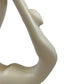 Yoga White Sculpture - Finesse Decor Yoga-W/G
