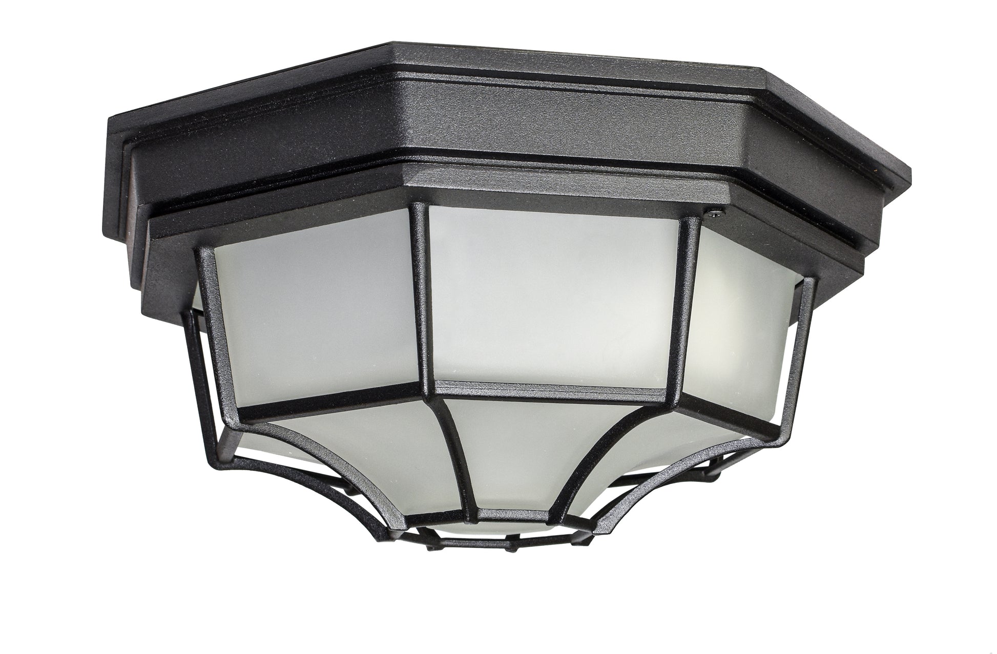 Crown Hill LED Outdoor Ceiling Mount Black by Maxim Lighting