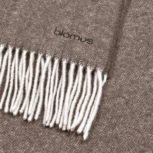 blomus Finho Merino Wool Throw Fungi