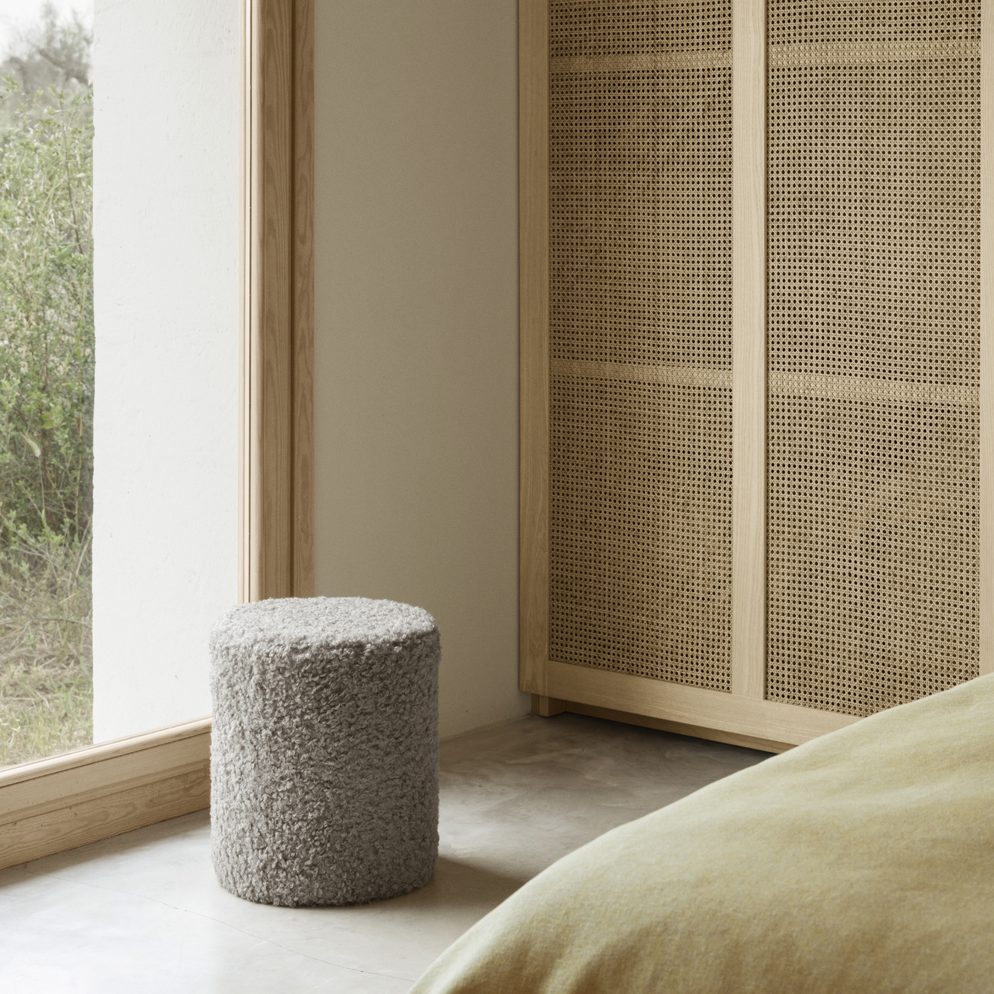 Teddy Upholstered Pouf Blomus 68072