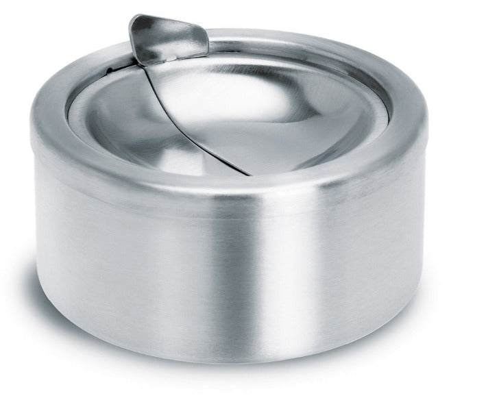 blomus Stainless Steel Ashtray, Dump Lid