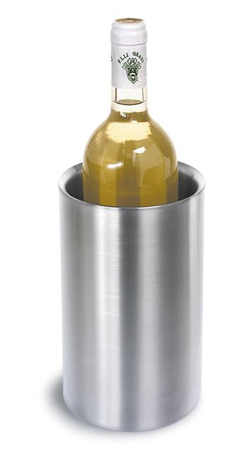 blomus Wine Bottle Cooler with Double Wall Insulation Brushed Stainless