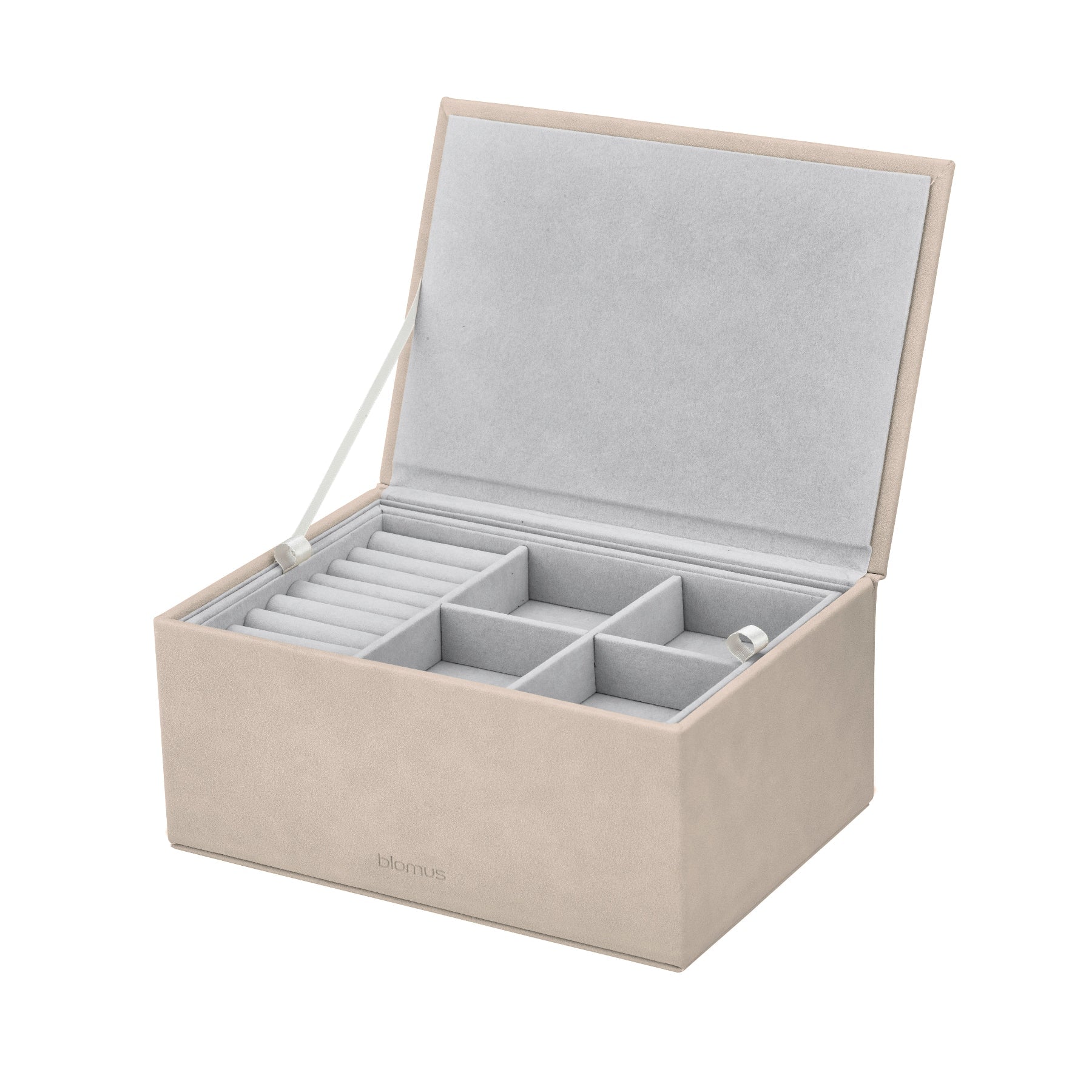 Sahla Faux Suede Large Jewelry Box Blomus 68323