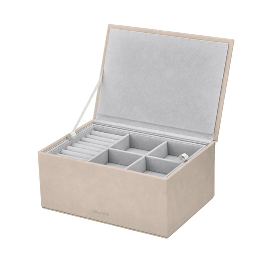 Sahla Faux Suede Large Jewelry Box Blomus 68323