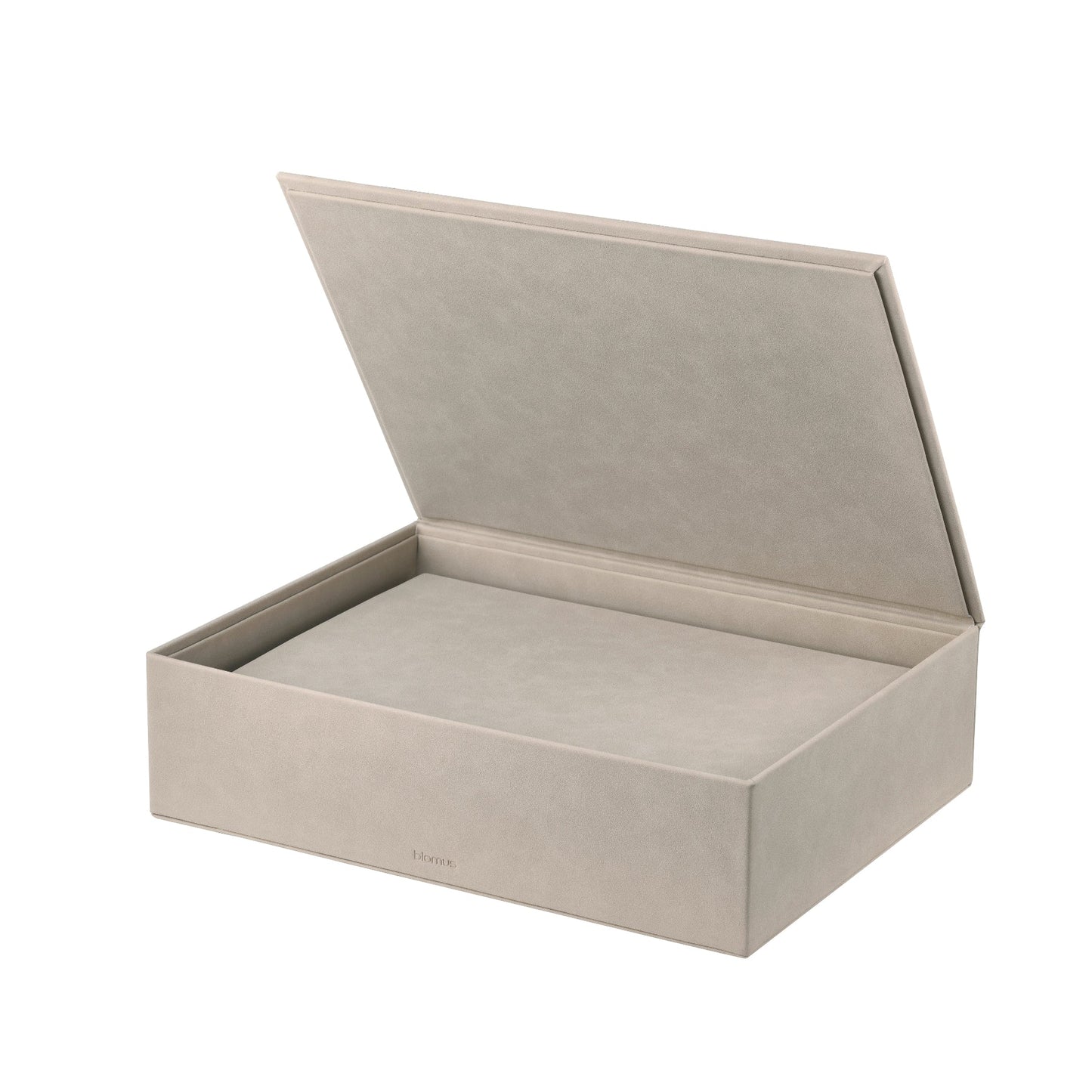 Sahla Faux Suede Storage Boxes Set Of 2 Blomus 68328