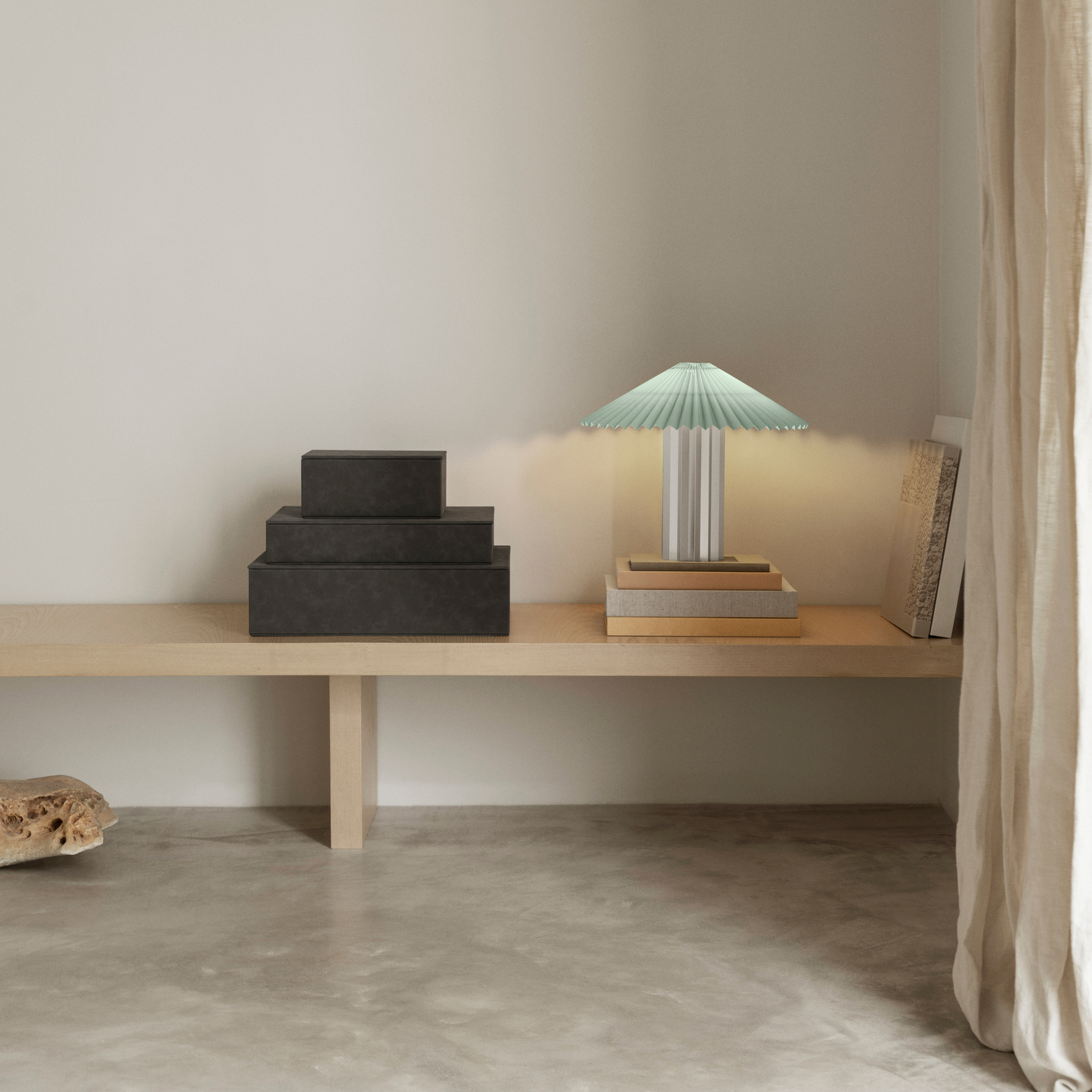Sahla Faux Suede Storage Boxes Set Of 2 Blomus 68328