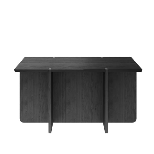 blomus ENGAWA Black Stained Oak Bench & Low Table – Black Stained Oak oak bench, product photo