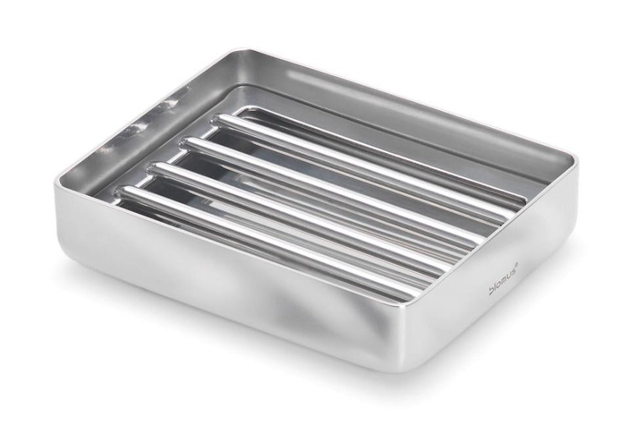 blomus Stainless Steel Soap Dish Polished Nexio