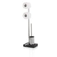 blomus Toilet Butler with Short Brush Holder 2 Roll Polished