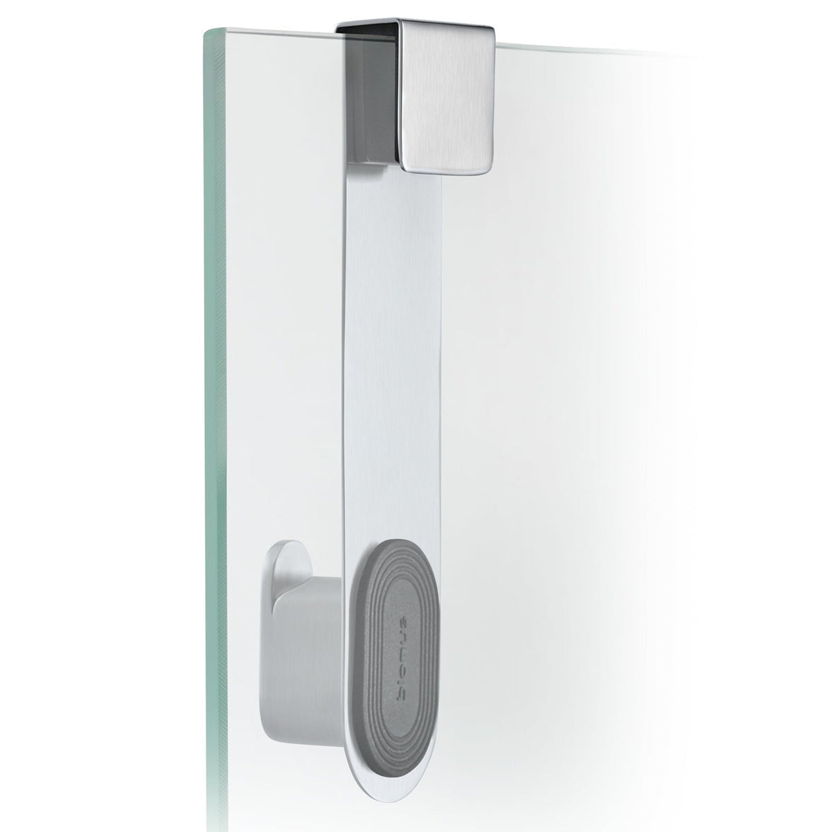 blomus NEXIO Over-the-Glass Shower Hook – NEXIO shower hook in a styled bathroom (2)