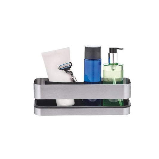 blomus Modern Stainless Steel Shower Shelf Small Brushed