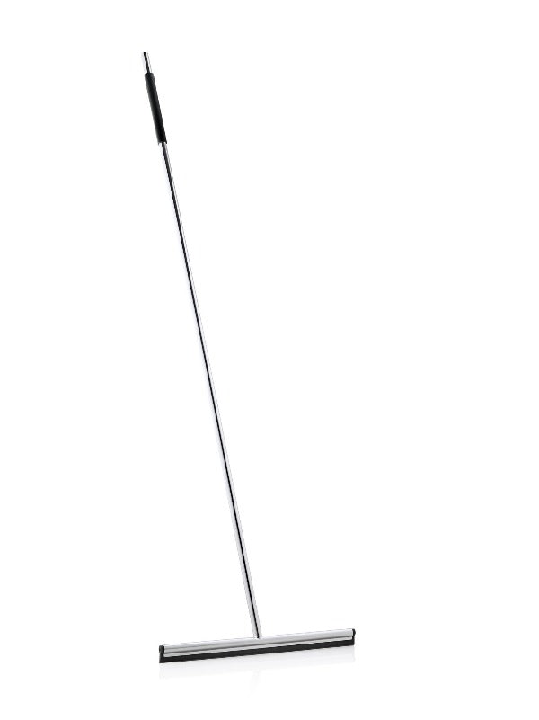 blomus Squeegee with Long Handle Polished Wall Mount