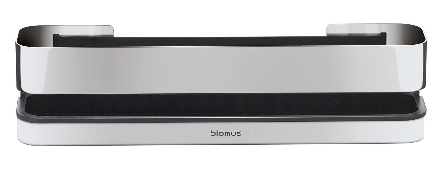 blomus Modern Stainless Steel Shower Shelf Large Polished