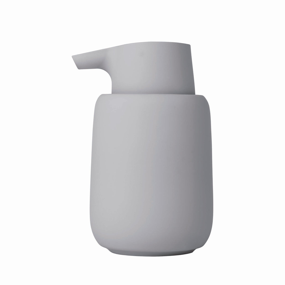 blomus SONO Ceramic Soap Dispenser, Soft-Touch, 8.5 oz – Micro Chip soap dispenser, product photo
