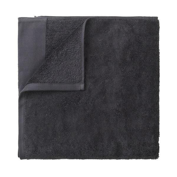 blomus Riva Organic Terry Sauna Towel 39 x 79 Magnet Charcoal