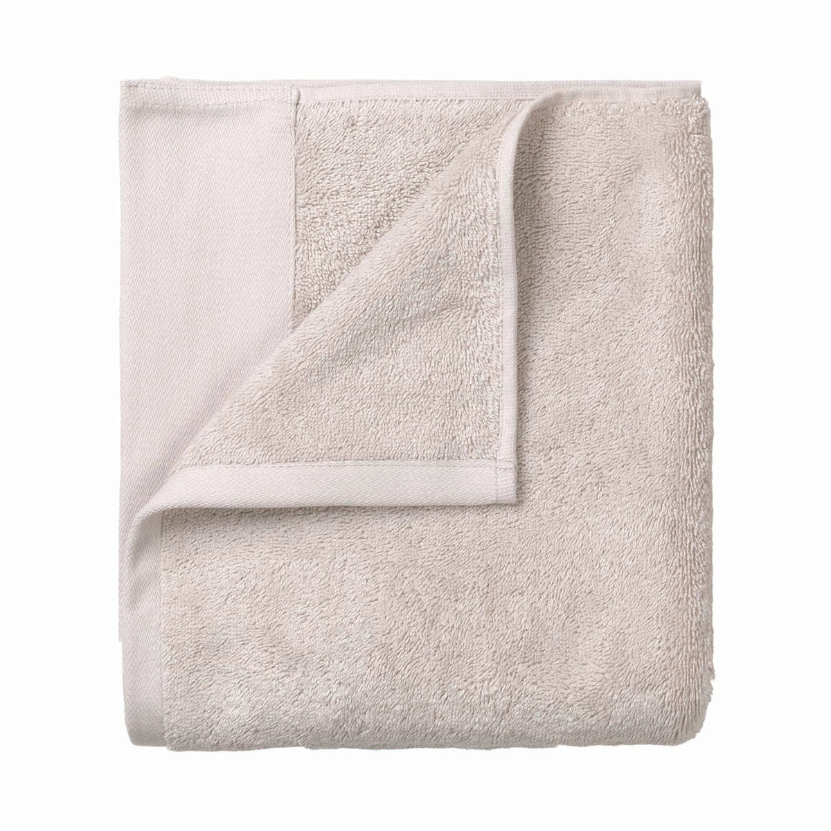blomus RIVA Organic Cotton Washcloths, Set of 4 – Moonbeam washcloth set, product photo