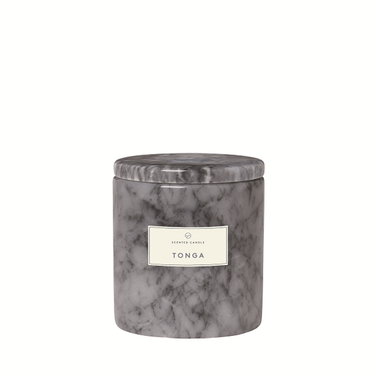 blomus Scented Candle with Marble Container Tonga