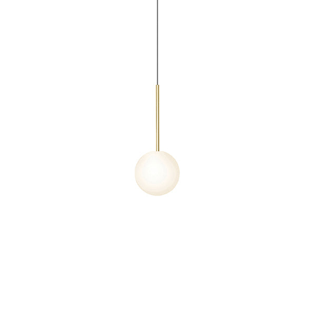 Pablo Designs Bola Sphere LED Pendant – 6" Sphere / Matte Black / 3000K