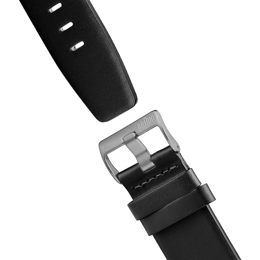 Braun BN0024 Classic Small-Seconds Watch, White Dial, Black Leather (photo 7 of 8)