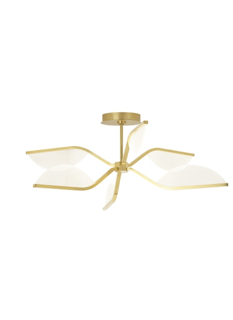 Belterra 30 LED Flush Mount Chandelier by Visual & Comfort & Co