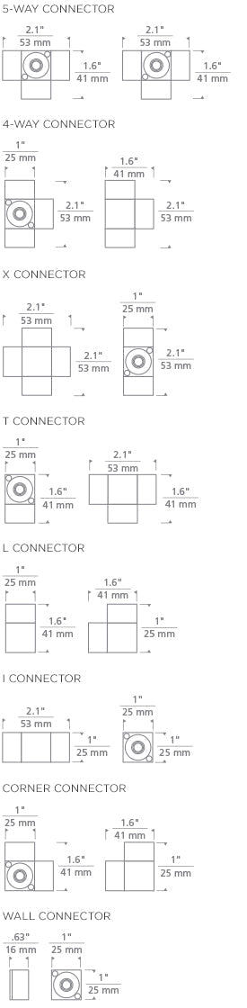 Brox & Connector by Visual & Comfort & Co
