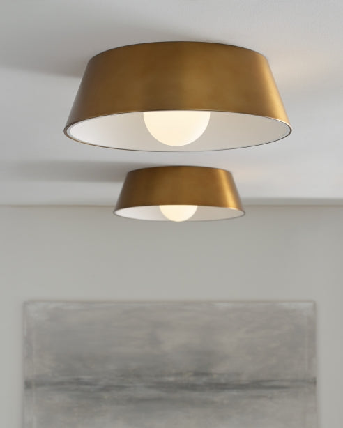 Joni 17-inch LED Flush Mount Ceiling Light by Visual & Comfort & Co