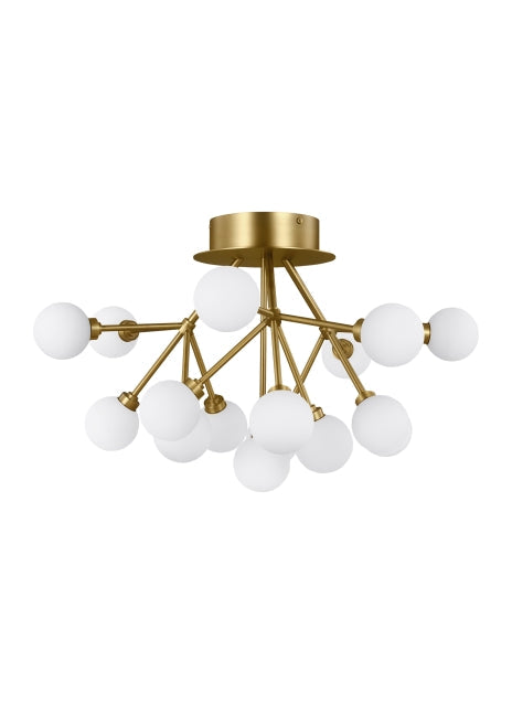 Mara LED Ceiling Light Frosted Glass by Visual & Comfort & Co