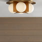 Visual Comfort Orbel Ceiling Light Matte Black