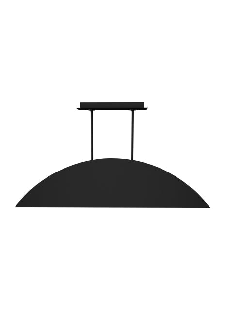 Bau 50-inch Linear LED Pendant Light by Visual & Comfort & Co