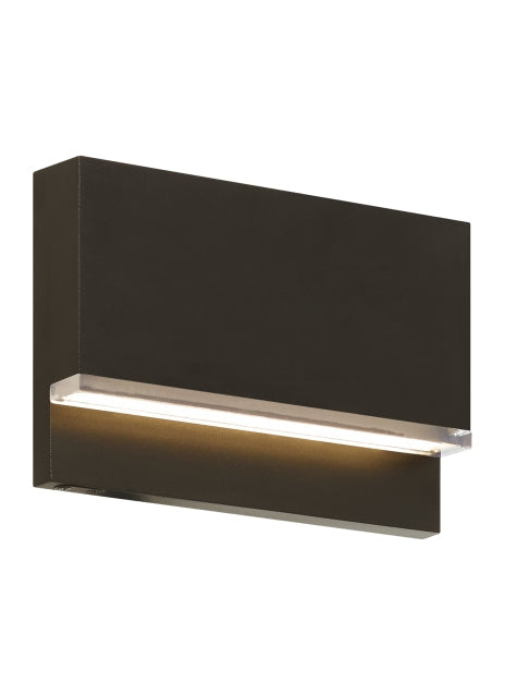 Visual Comfort Wend Led Outdoor Step Wall Light 700Oswend Bronze