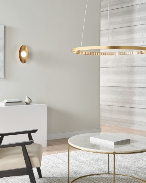 Visual Comfort Vellavi 24 Led Chandelier 