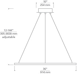 Visual Comfort Vellavi 36 Led Chandelier 