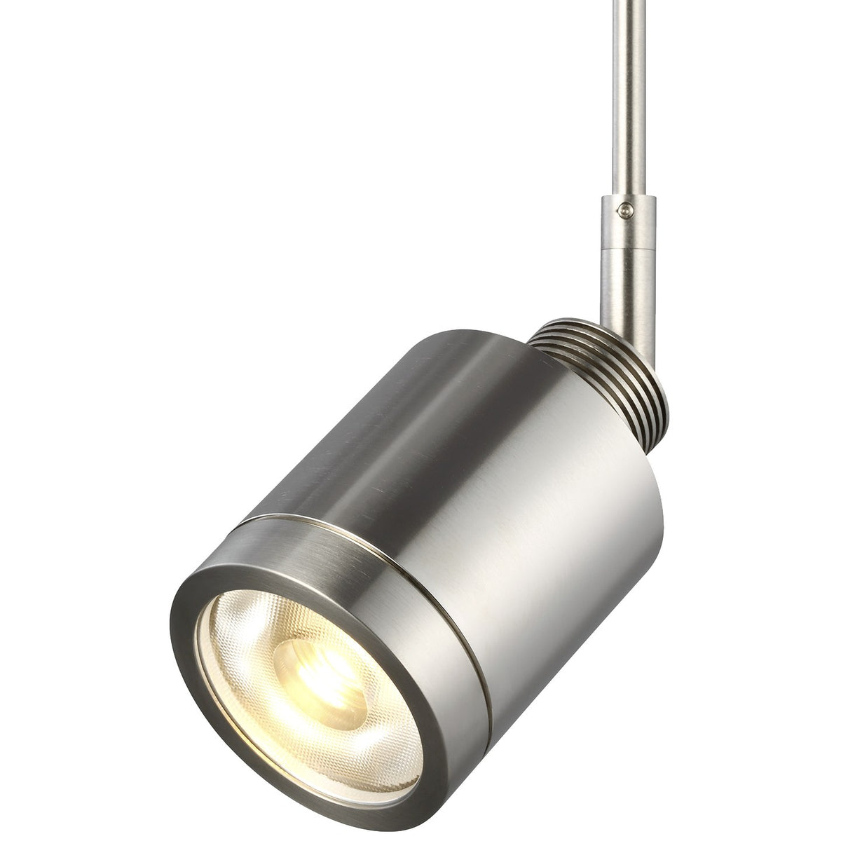 Visual Comfort Tellium in Satin Nickel, close-up