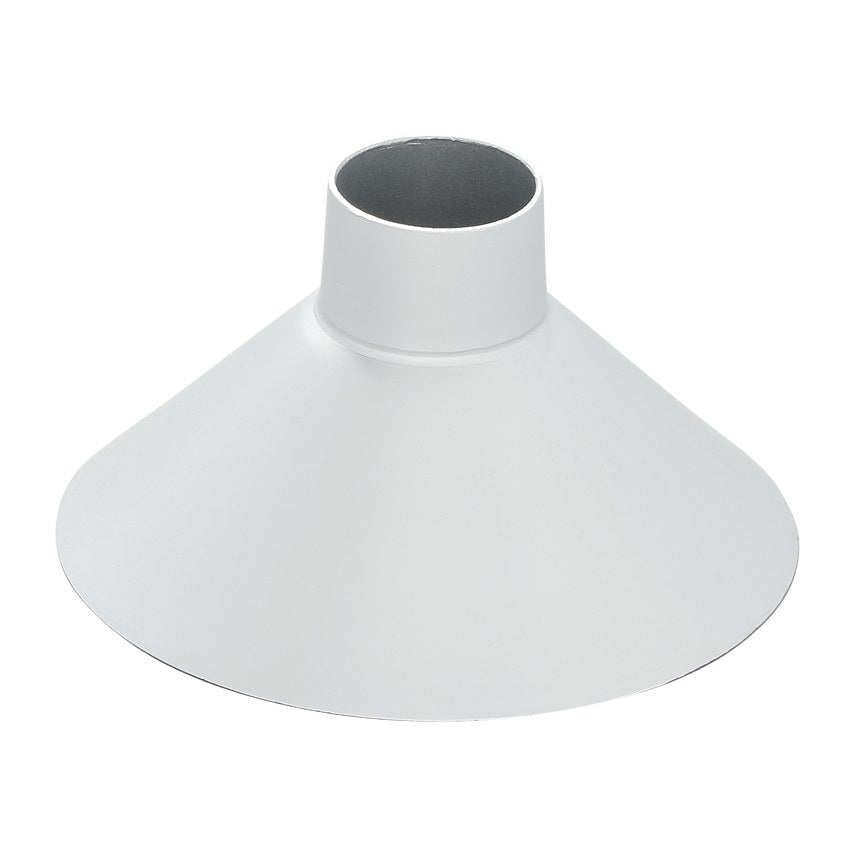 Visual Comfort Lil Wok Shade in Silver, close-up
